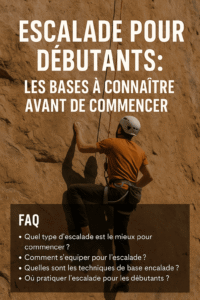 escalade pour débutants